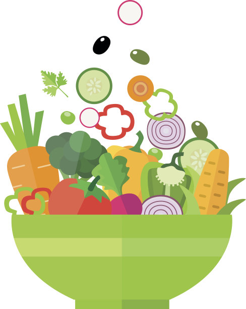 沙拉-健康的有机食品图片下载