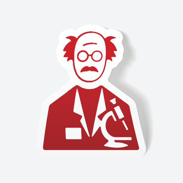 现实的设计元素。科学家图片下载