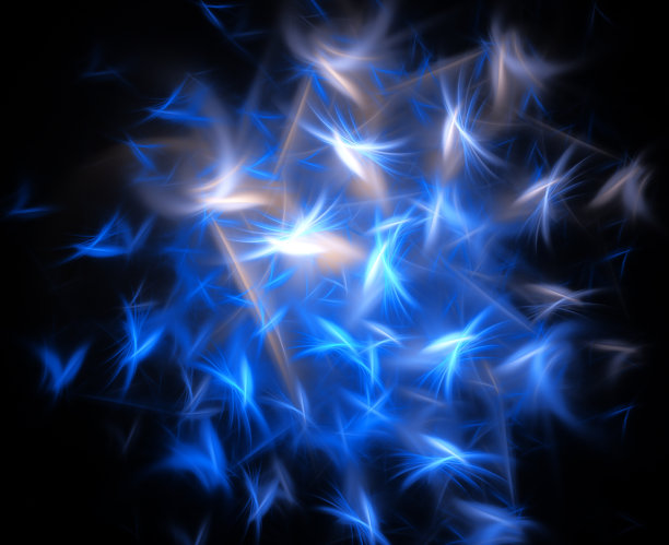 用于创意设计的抽象分形插图图片下载