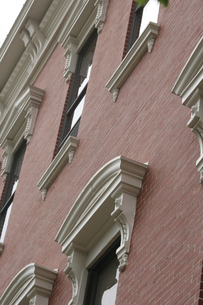 砖建筑立面图片下载