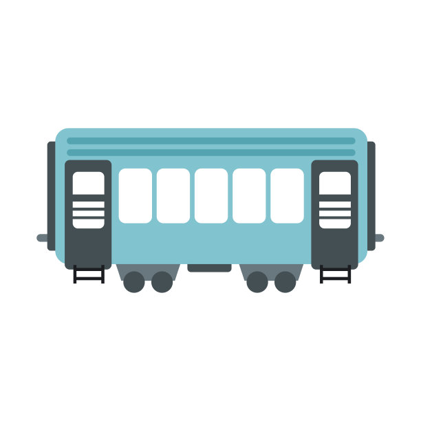 铁路客车图标图片下载