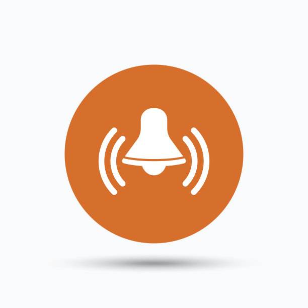 贝尔图标。提醒报警信号信号。图片下载