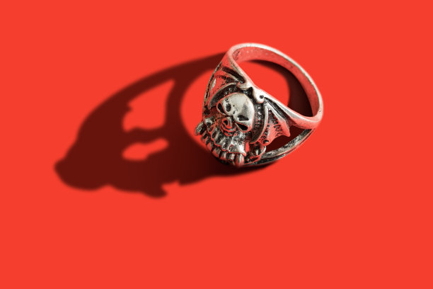 骷髅戒指图片下载