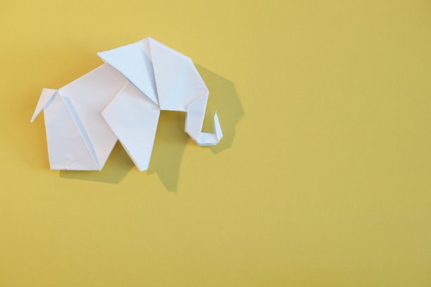 折纸的大象图片下载
