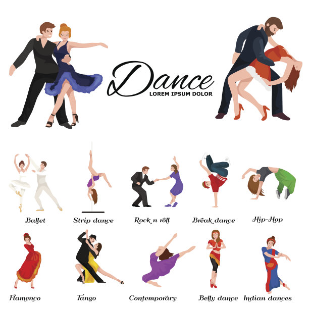 跳舞的人，舞者巴卡塔，嘻哈，萨尔萨，印度，芭蕾舞，脱衣舞，摇滚图片下载