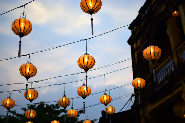 春节彩灯图片素材ID：154564960