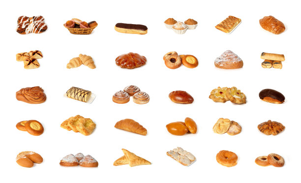 各种各样的点心图片下载