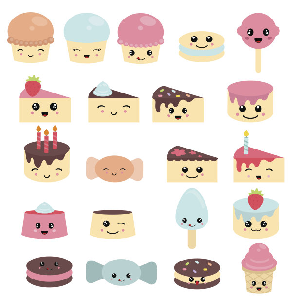 可爱的糖果和糖果图片下载