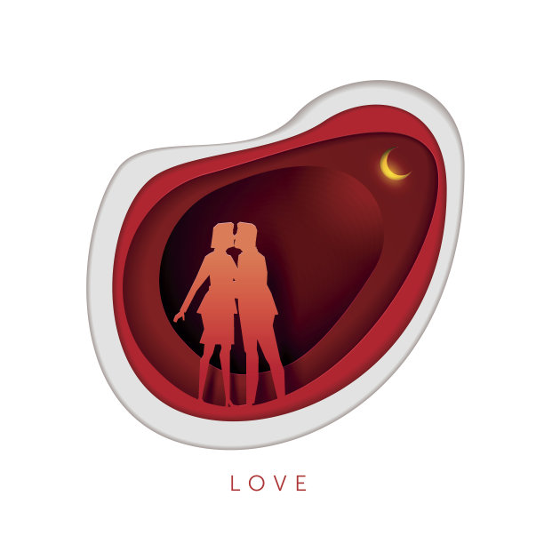 商业概念纸艺术插图。素材图片