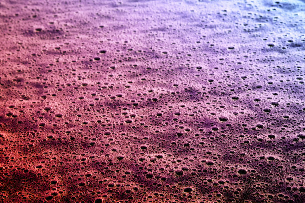 海泡棉质地，红色和蓝色滤镜图片下载