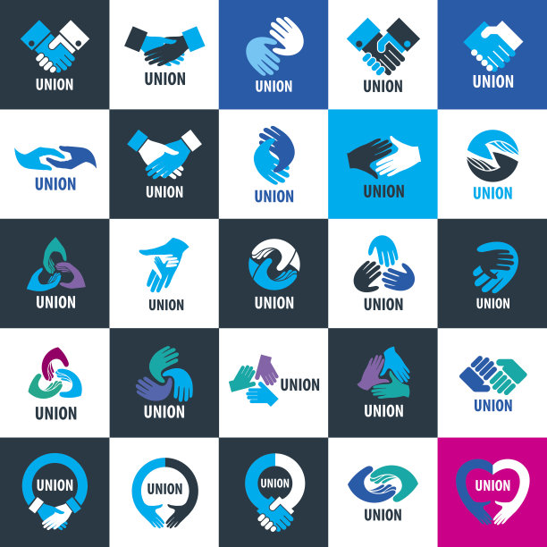 矢量图标握手图片下载