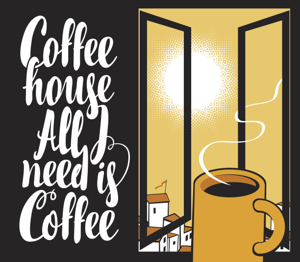 每日的咖啡杯图片下载