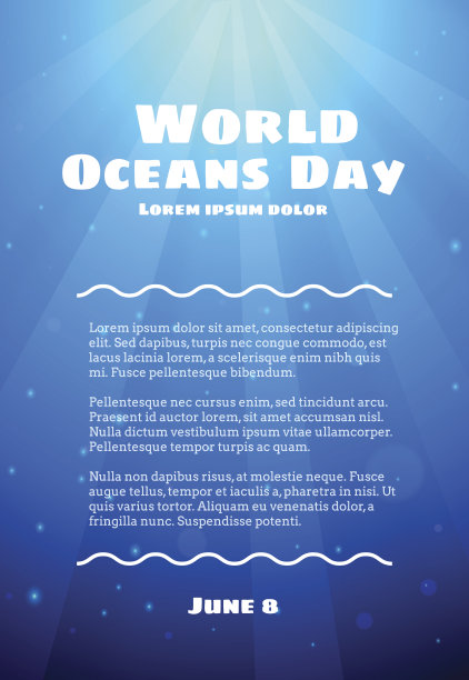 6月8日世界海洋日图片下载