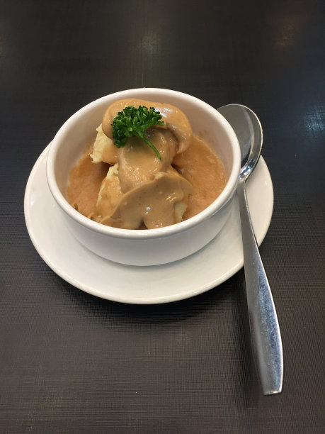 蘑菇酱土豆泥图片下载