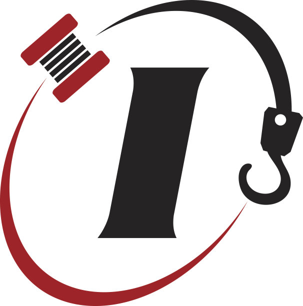 吊钩拖曳字母I图片下载