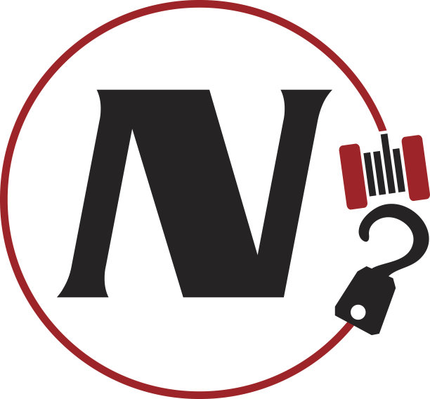 吊钩拖曳字母N图片下载