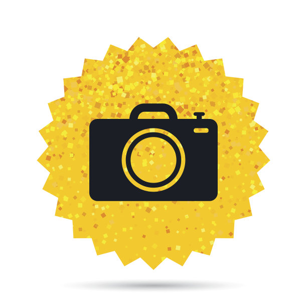 照片相机标志图标。照片的象征。图片下载