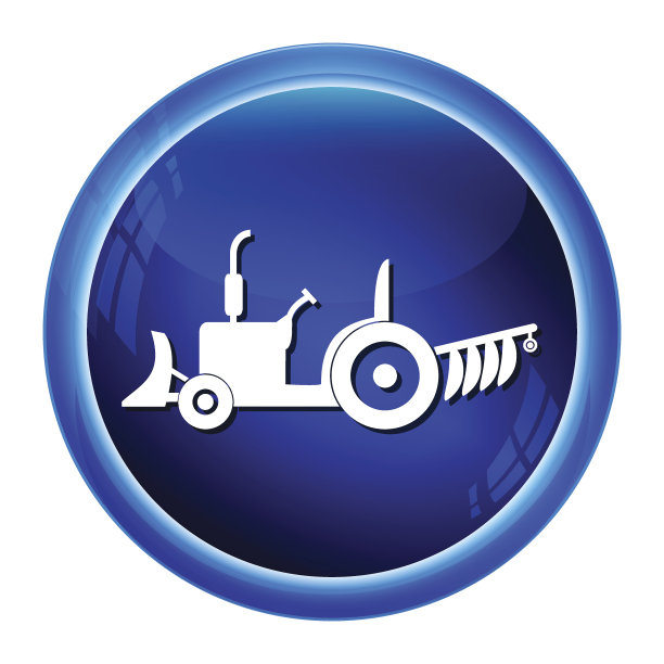 拖拉机图标，农业拖拉机图标图片下载
