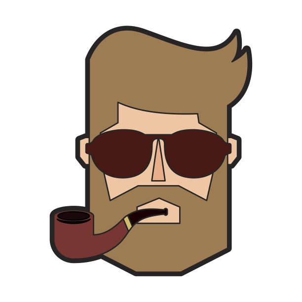 经典的男人脸卡通图片下载