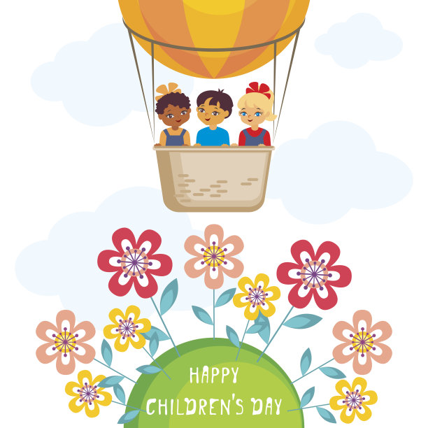 快乐的儿童一天素材图片