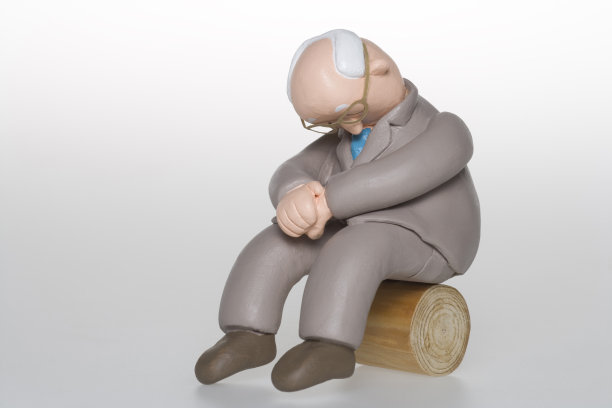 疲倦的商人图片下载