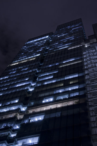 夜间办公大楼图片下载