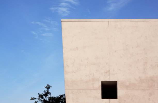 建筑角落空白和蓝天图片下载