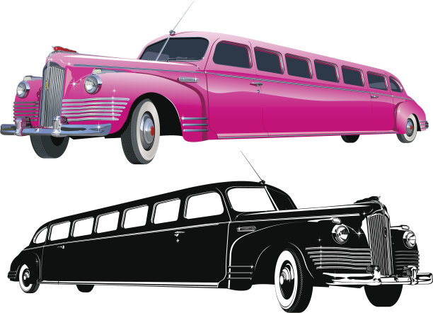 长时间的豪华轿车图片下载