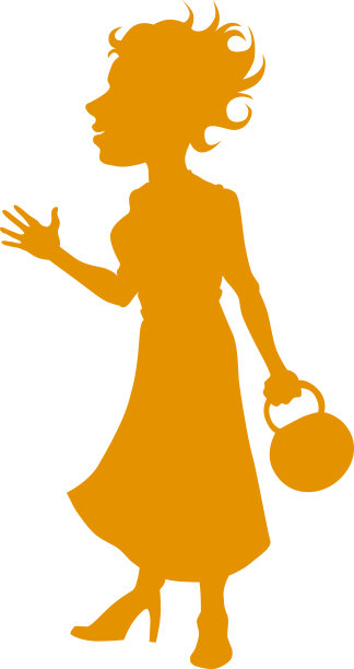 女人轮廓图片下载