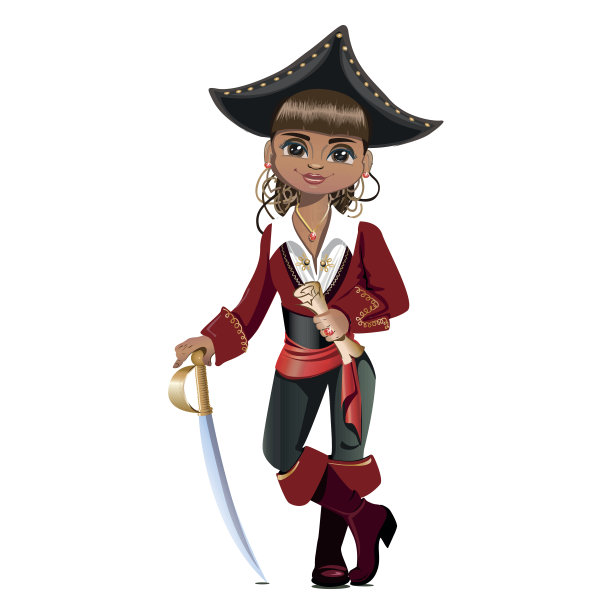 女孩的海盗图片下载