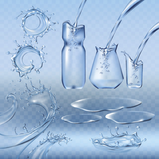 水矢量图素材ID：154724728