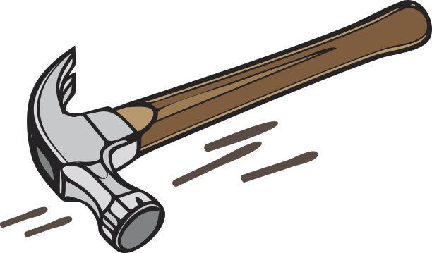 施工工具-锤子-插图图片下载