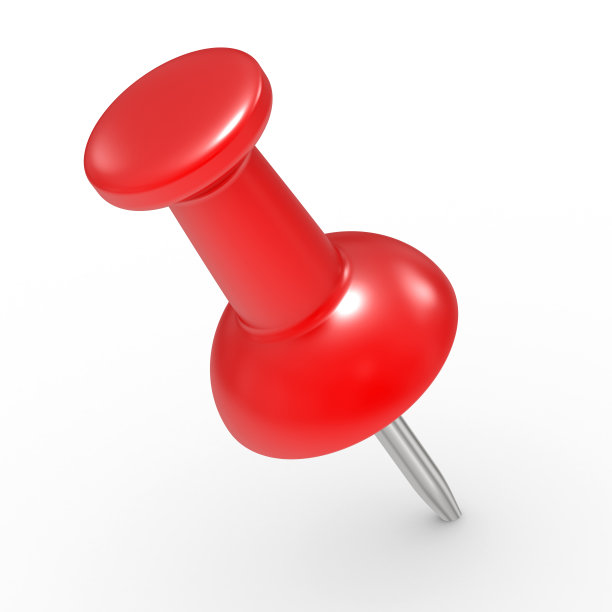 彩色图钉图片下载