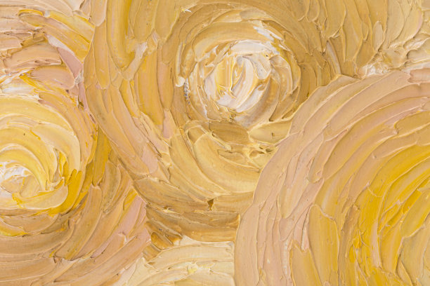 近距离的美丽抽象油画。图片下载