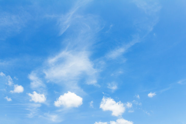 蓝色的天空图片下载