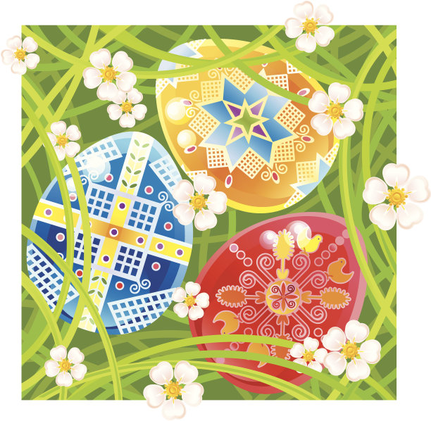 复活节彩蛋图片下载