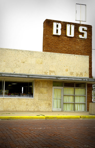 公交车站图片下载