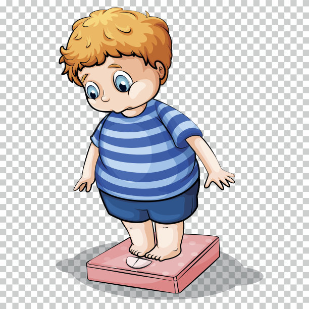 胖男孩的规模图片下载