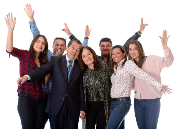 庆祝的人群图片下载