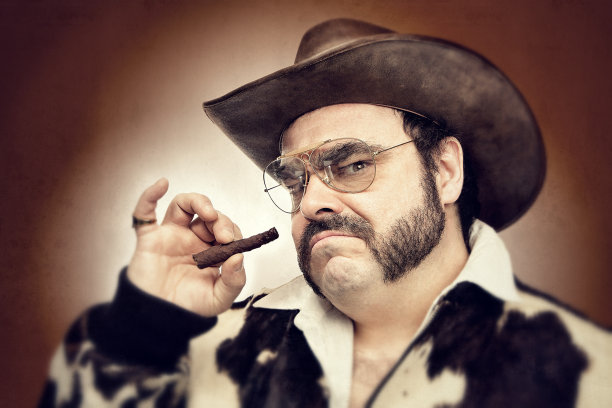 雪茄牛仔画像图片下载