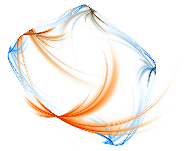 用于创意设计的抽象分形插图图片下载