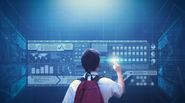 虚拟屏幕全息图技术图片下载