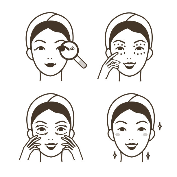 护肤矢量图素材ID：154784224