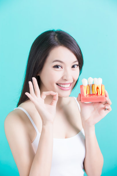 健康的牙齿的概念图片下载