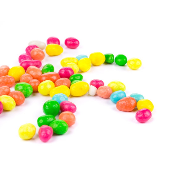 彩色药丸之星。图片下载