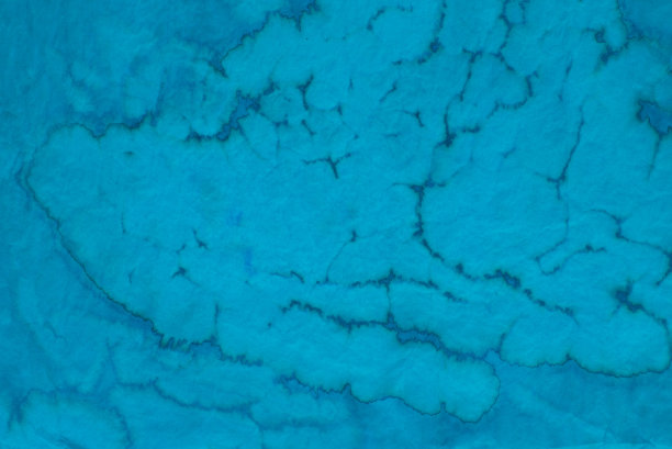 蓝色水彩绘制背景纹理图片下载