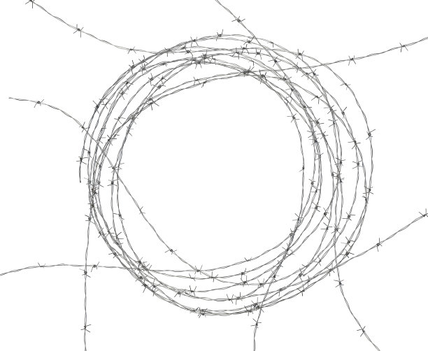 铁丝网图片下载