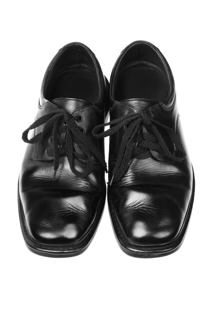 黑皮鞋图片下载