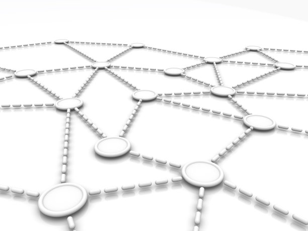 在白色上表示网络的图形图片下载