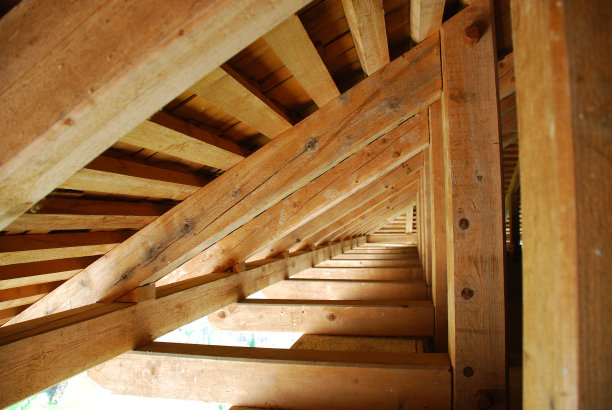 室内细节，木屋顶图片下载